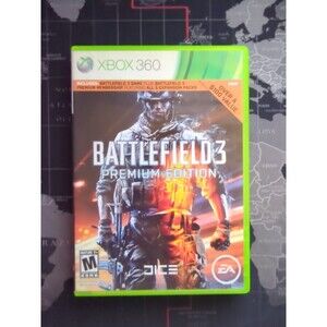 BATTLEFIELD 3 -- Premium Edition (Xbox 360, 2012) Complete Tested Working